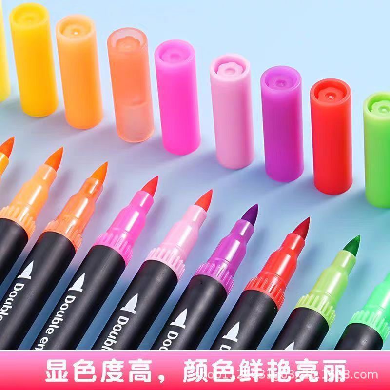 Doppelkopf-Marker waschbar Aquarellstift Kinder-Malset