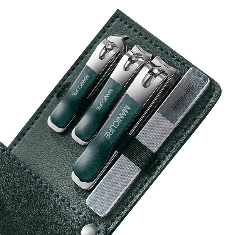 Stainless Steel Manicure Pedicure Set with Nail Scissors