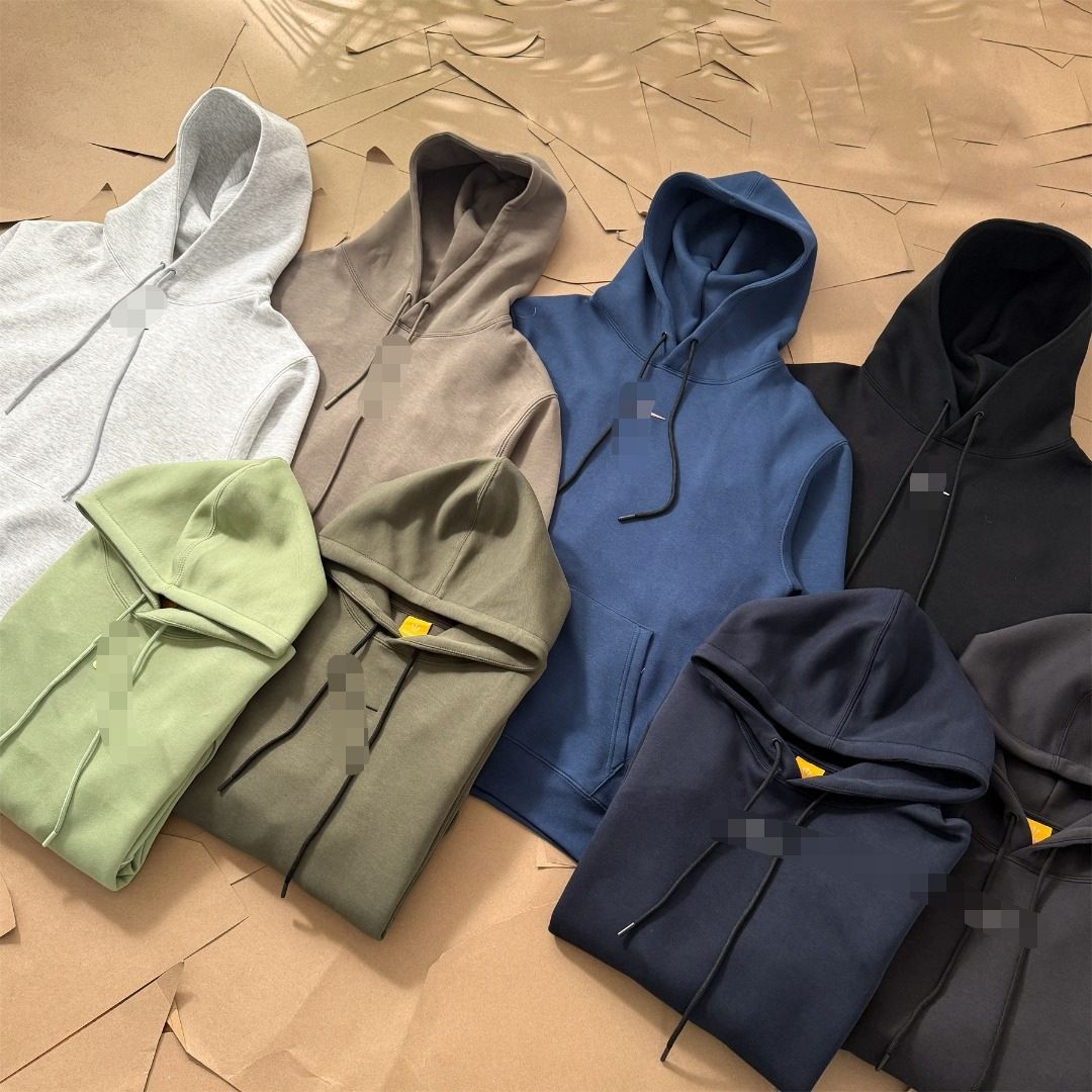 Kapüşonlu sweatshirt takımı yansıtıcı şerit