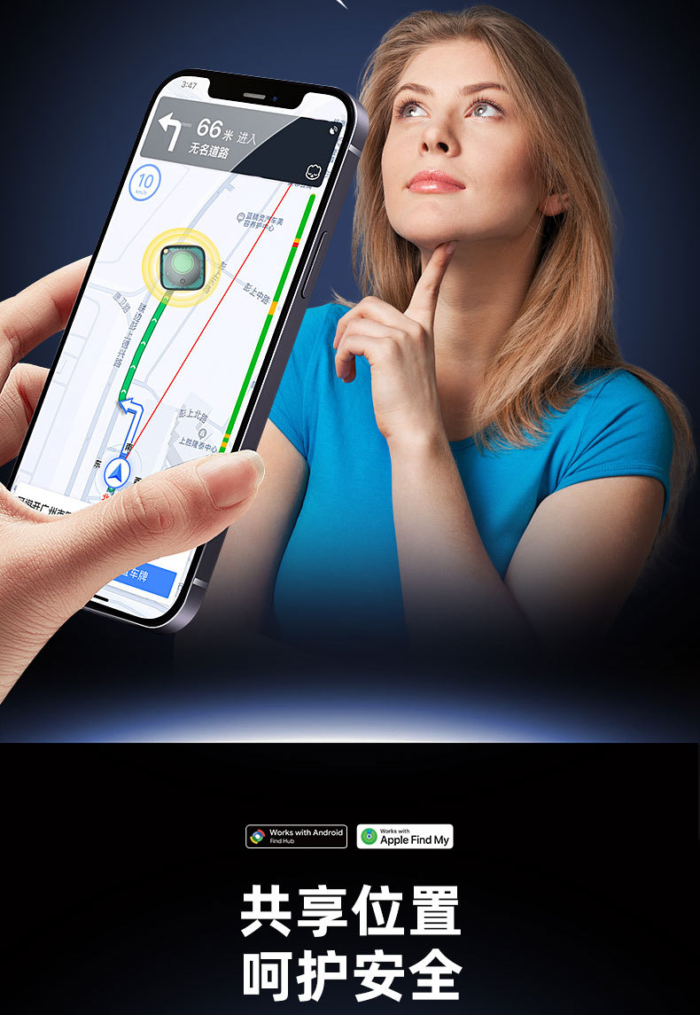 Smart Tracking Device for Keys, Bags and Pets
