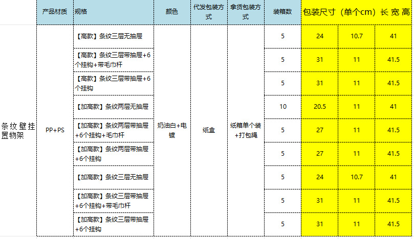 厨房置物架免打孔壁挂多层橱柜调料罐厨房免釘收纳置物架调料架