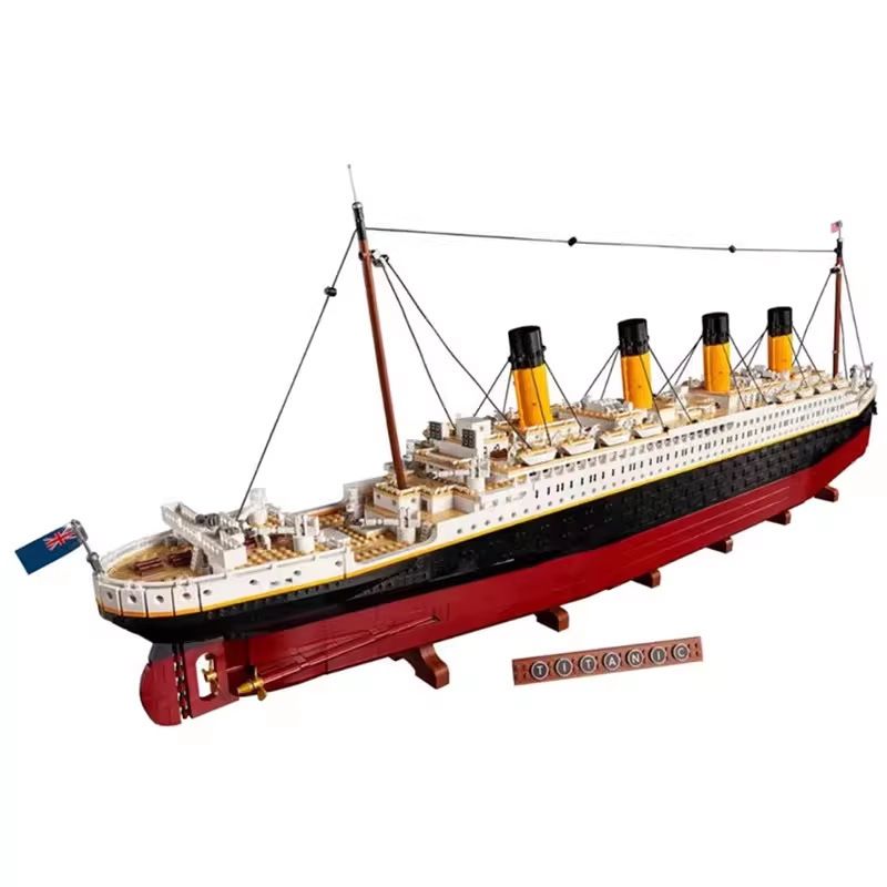 Bauset kompatibel mit LEGO Titanic Schiff 10294
