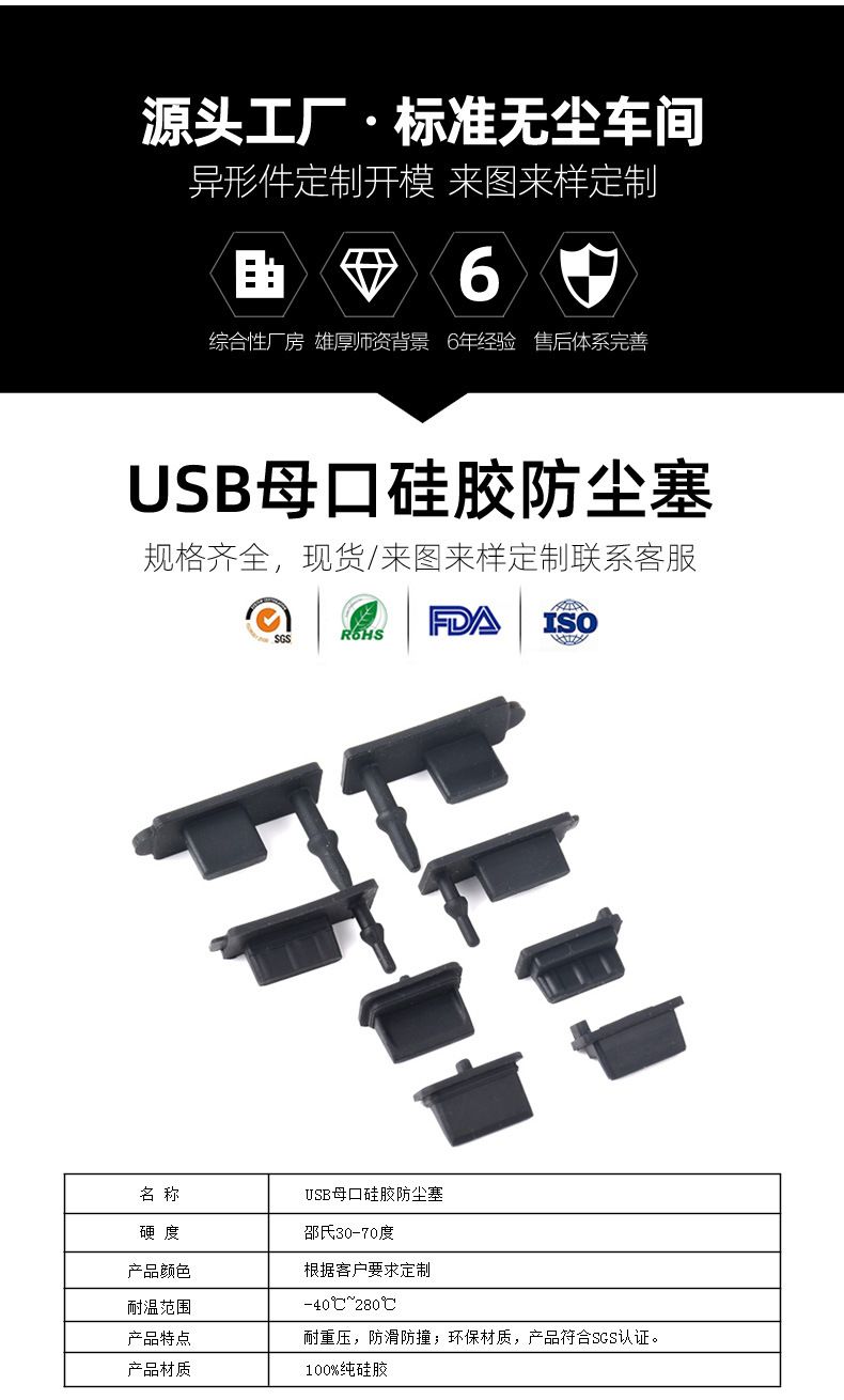 Micro-USB und USB-C weiches Silikonkappe