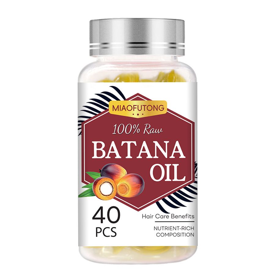 Batana Oil Hair Capsules Smoothing and Shine