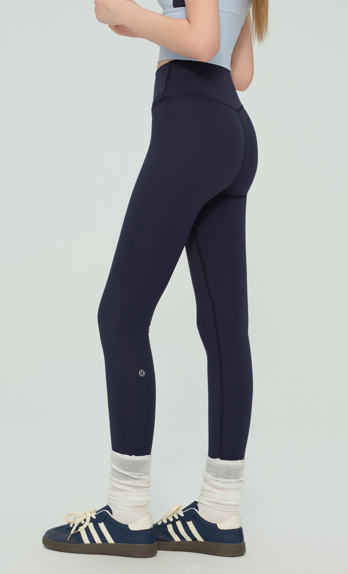 LULU gefütterte Yoga-Leggings thermische Hai-Leggings
