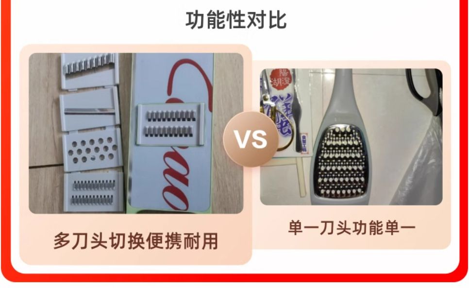 Multifunctional Grater Stainless Steel