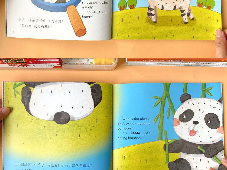 Zweisprachige Bilderbücher für Kinder 3-6 Jahre mit Englischlernen