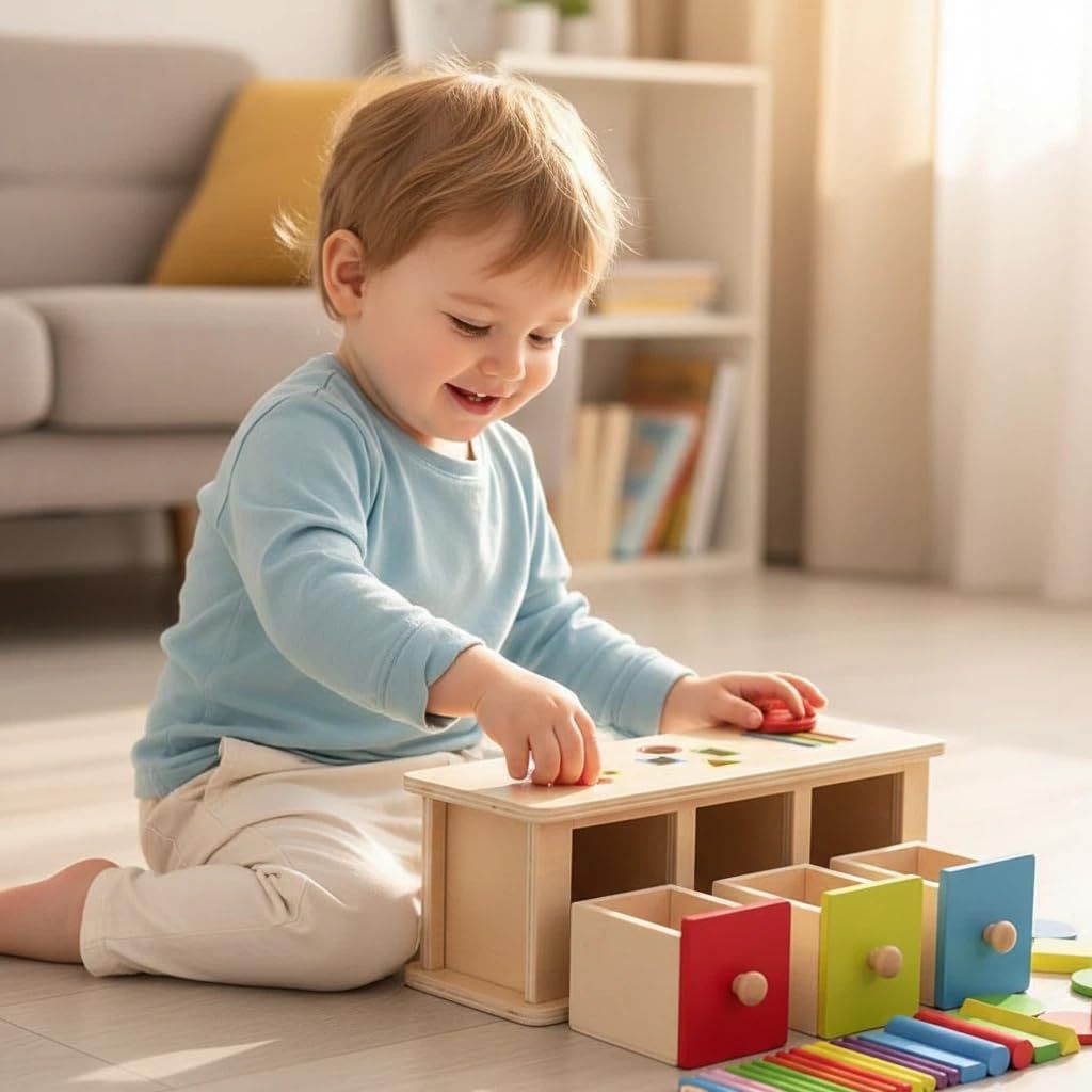 DOWMOO Montessori ahşap oyuncak, erken eğitim, düşünme eğitimi