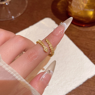 French lace ring women, vintage design