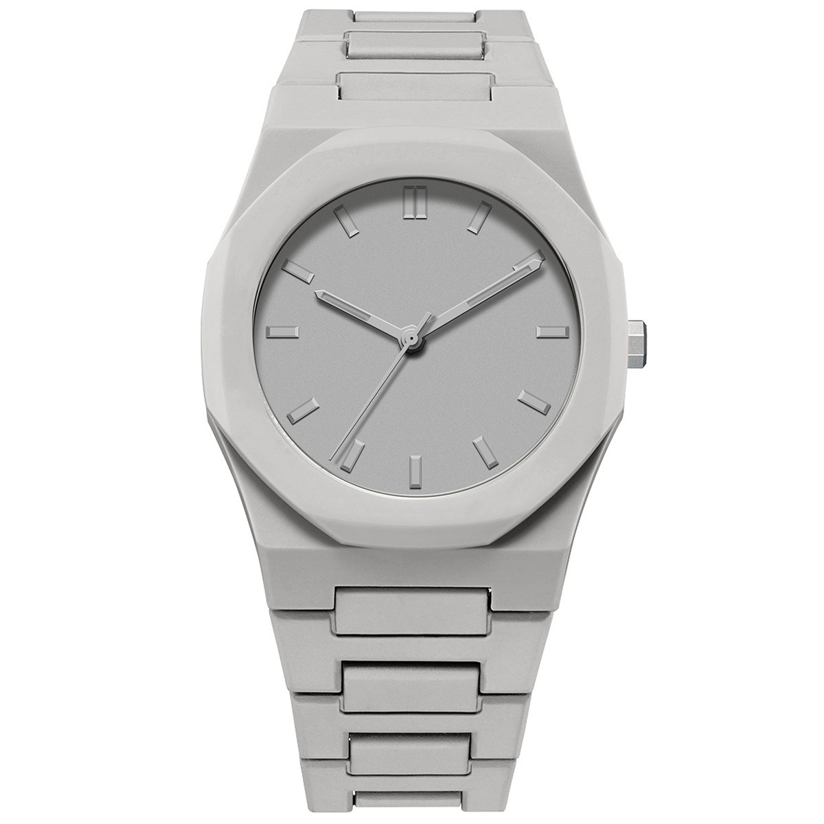 Men's quartz watch with plastic case, 2025 collection