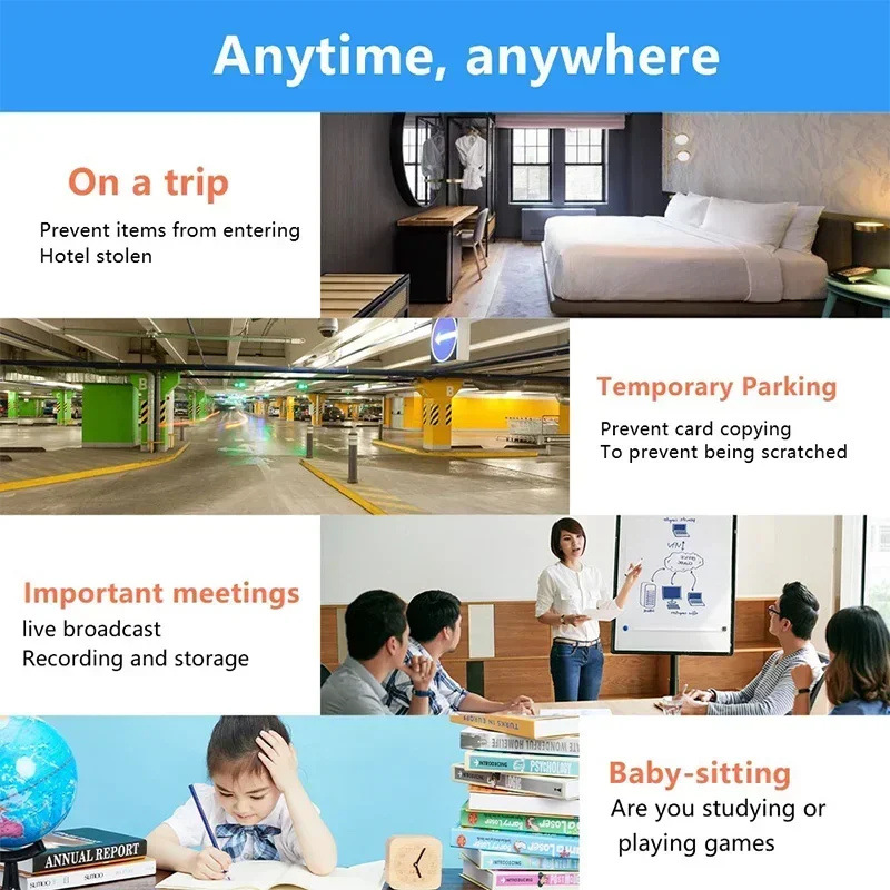 Security camera, WiFi, HD, remote access, indoor