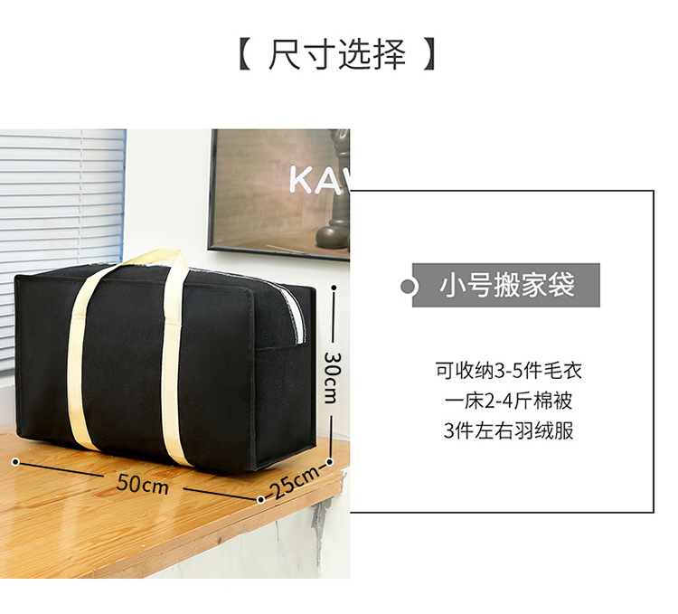Non-Woven Clothing and Quilt Storage Bag