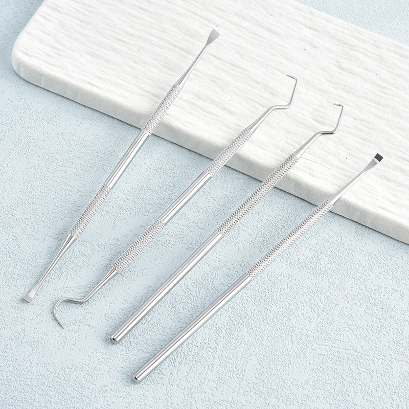 8-piece dental tools kit, stainless steel, tartar remover
