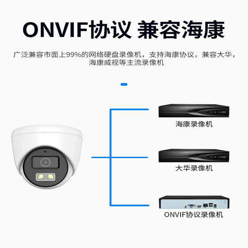 Network Dome Camera 4MP Night Vision