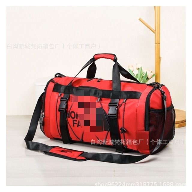 Large travel bag with handle, trolley case compatible, versatile
