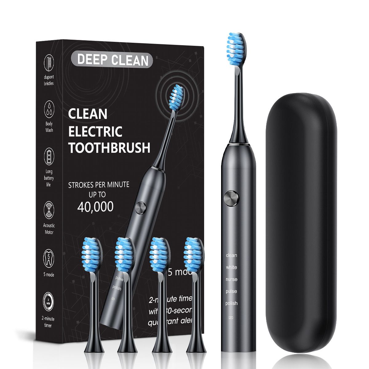 SENK rechargeable electric toothbrush with magnetic motor, model 310