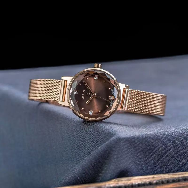 Women's quartz watch, minimalist design, Korean style