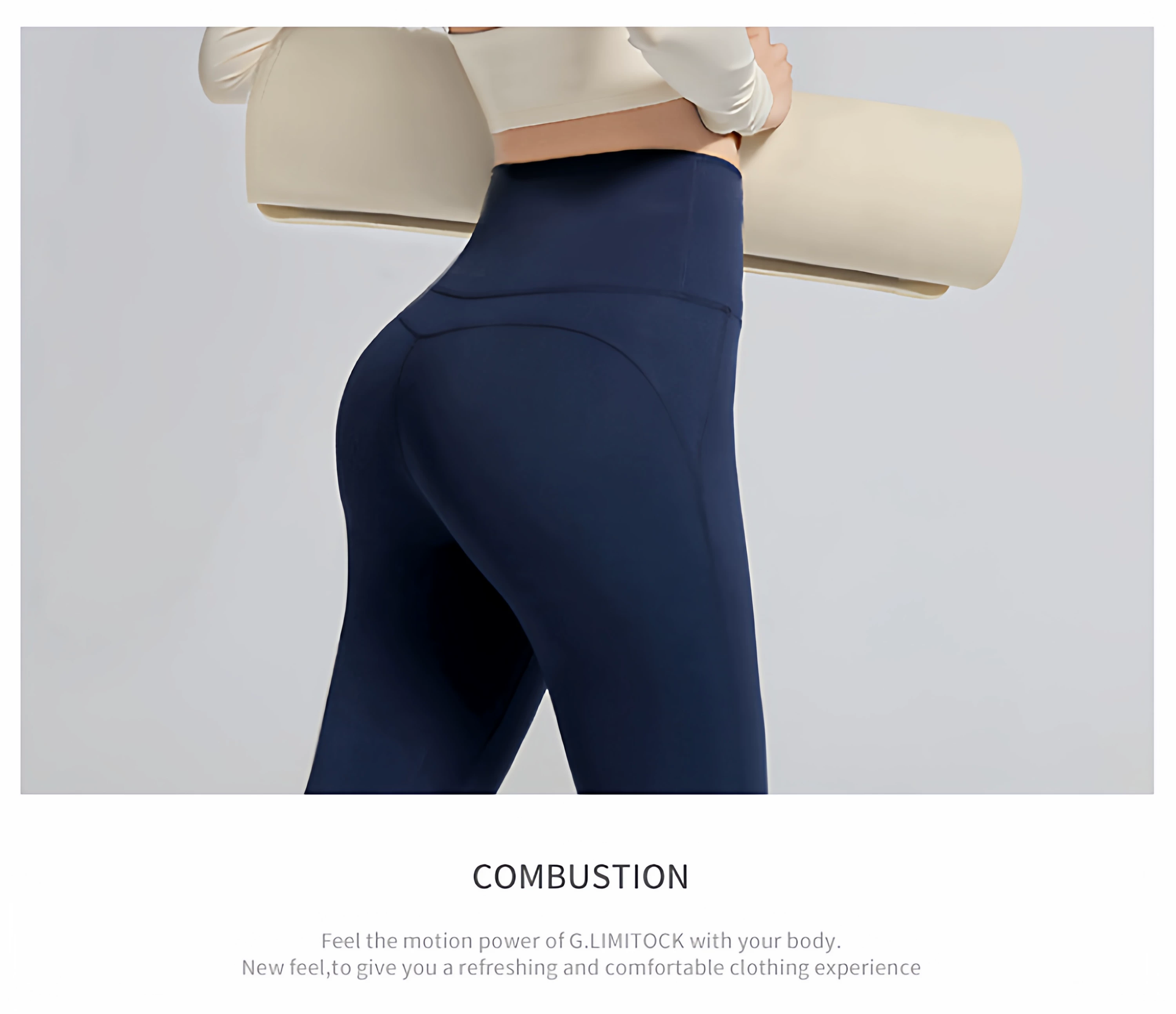 Yüksek Bel Yoga Taytı Shark Pantolonu Fitness Taytı