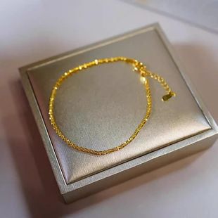 S999 sterling silver Hong Kong style hoop earrings, vintage