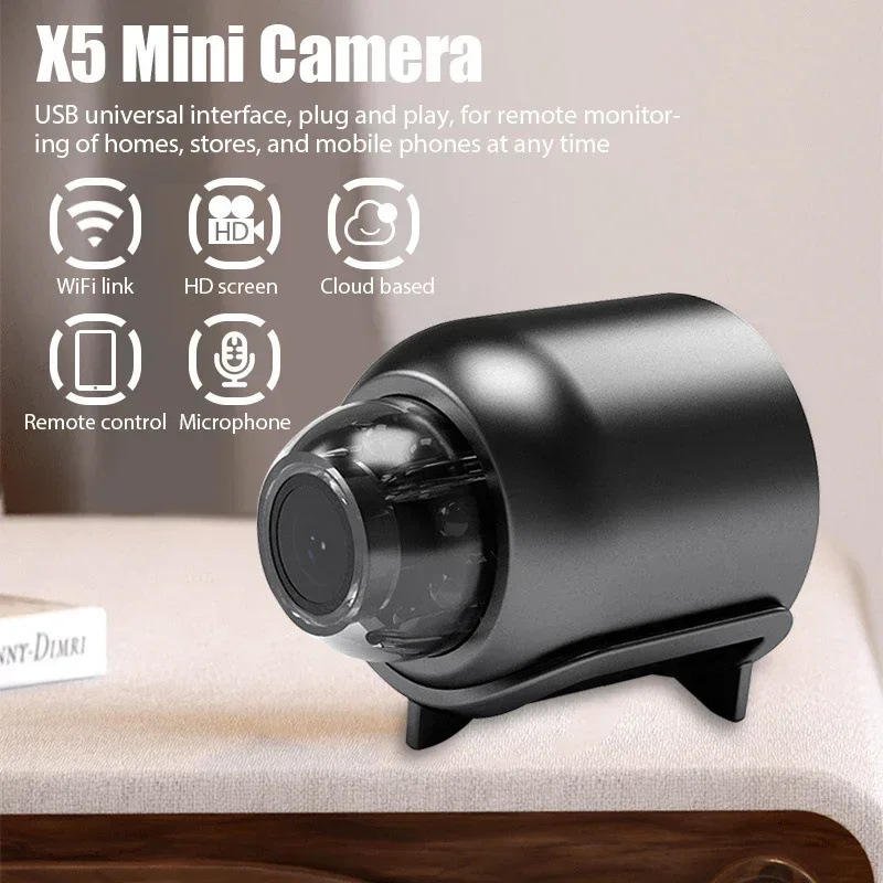 Security camera, WiFi, HD, remote access, indoor
