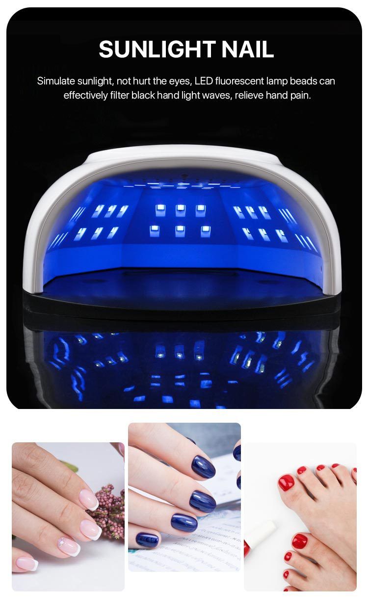 Tırnak UV lambası, adhesive jel oje kürleme