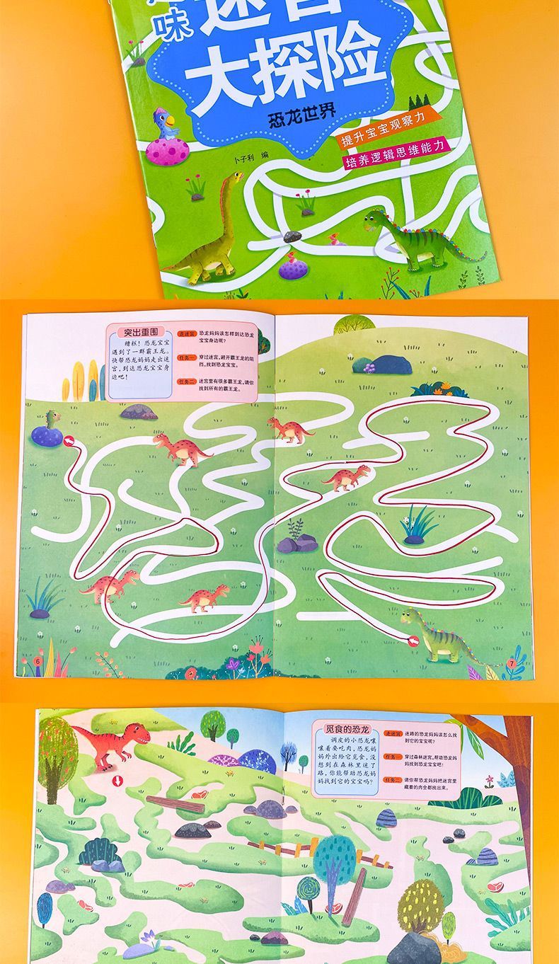 Kinder-Labyrintbuch Konzentrationstraining 3-6 Jahre