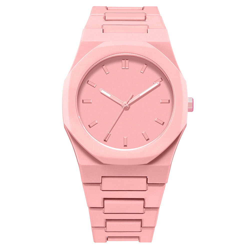 Men's quartz watch with plastic case, 2025 collection
