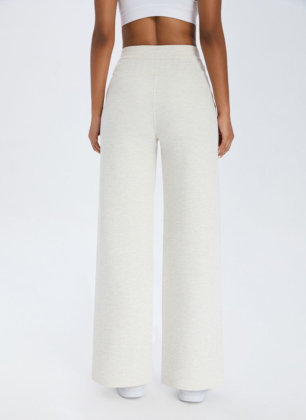 Athena Lulu waffle yoga pants, high waist, straight leg