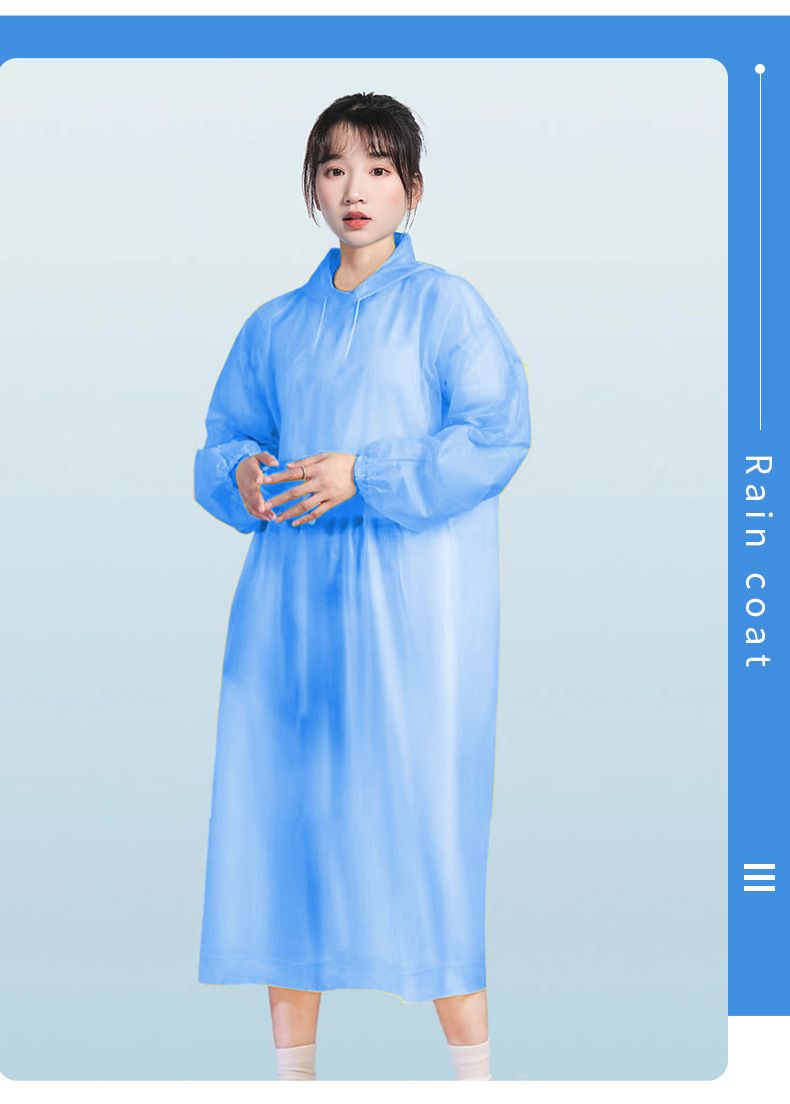 雨衣一次性成人外穿加厚长款全身防暴雨旅行便携户外登山EVA雨披