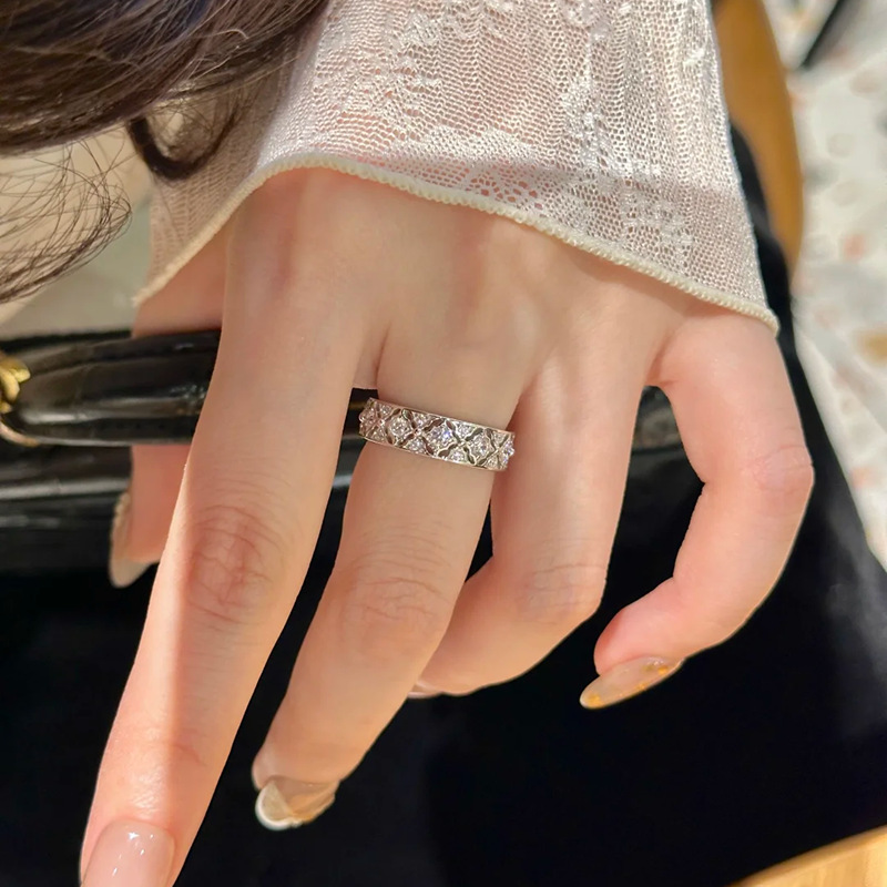 Damenring 18 Karat Silber