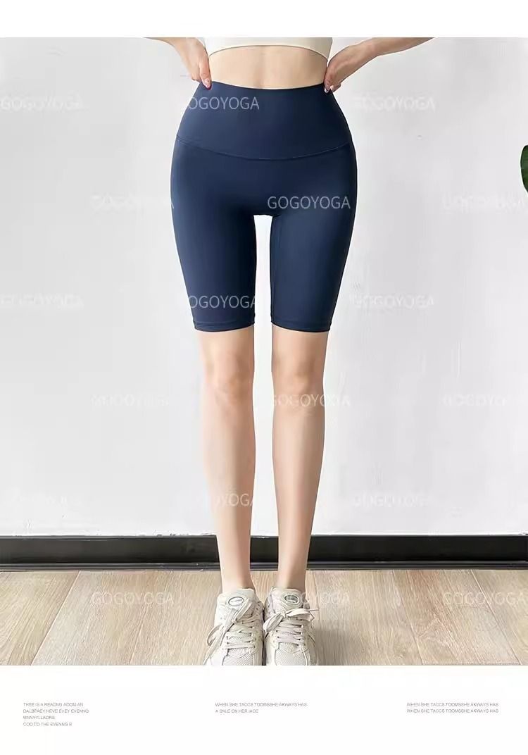 Kadın yoga pantolonu, yüksek belli, kalça kaldırmalı