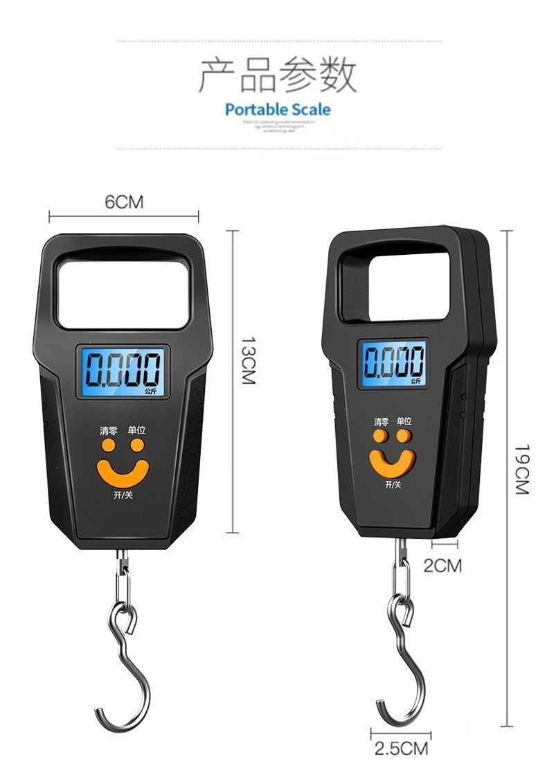 Elektronische Waage 50kg tragbar Hochpräzision