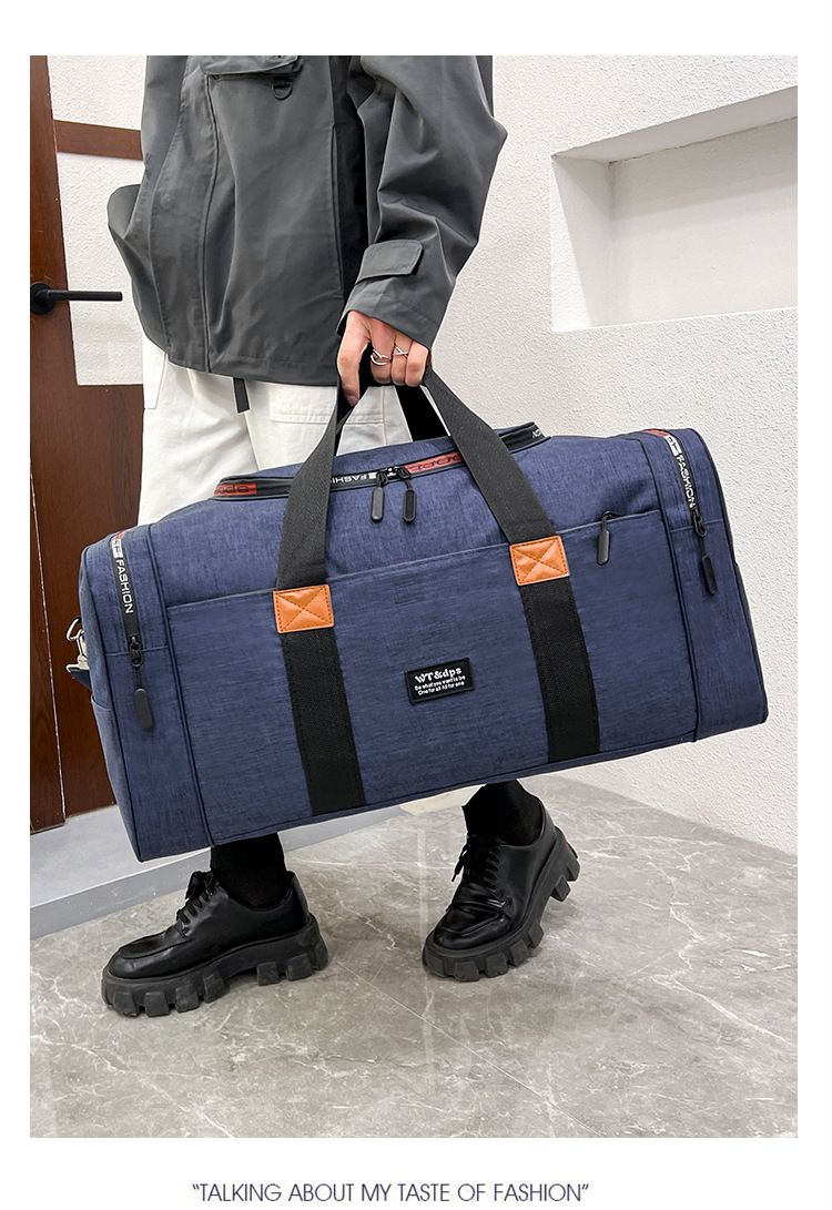 Men's sports single shoulder travel bag, large capacity
