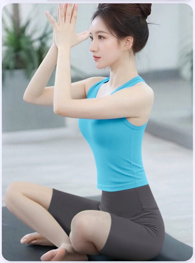 Kadın yoga seti, çok yönlü kombinable, gömlekli, koşu ve fitness için