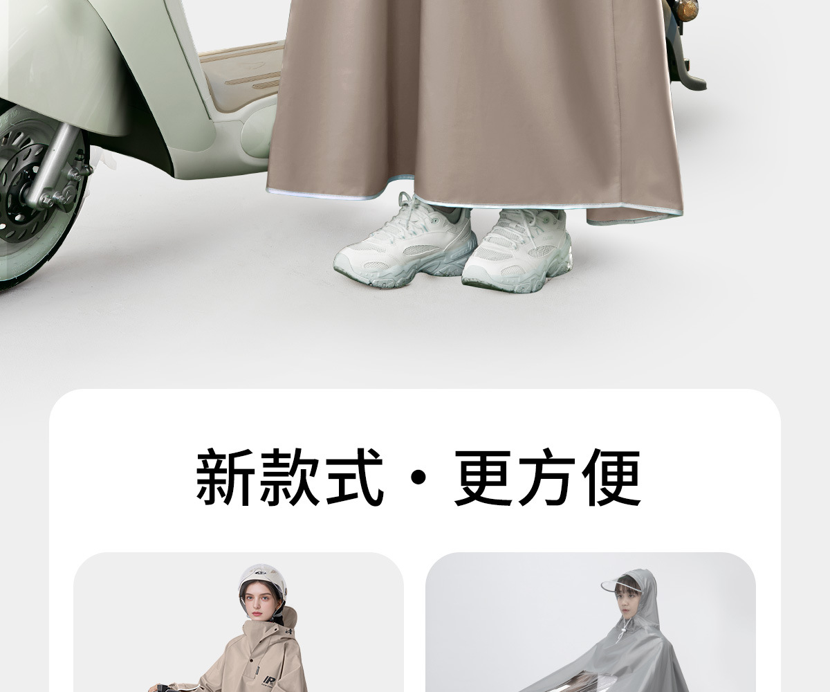 Motorcycle Raincoat Full Body Coverage