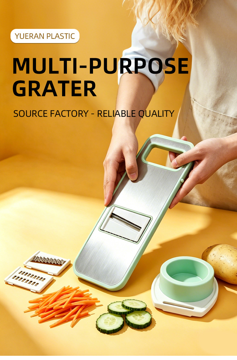 Multifunctional vegetable cutter, potato shredder, cucumber slicer