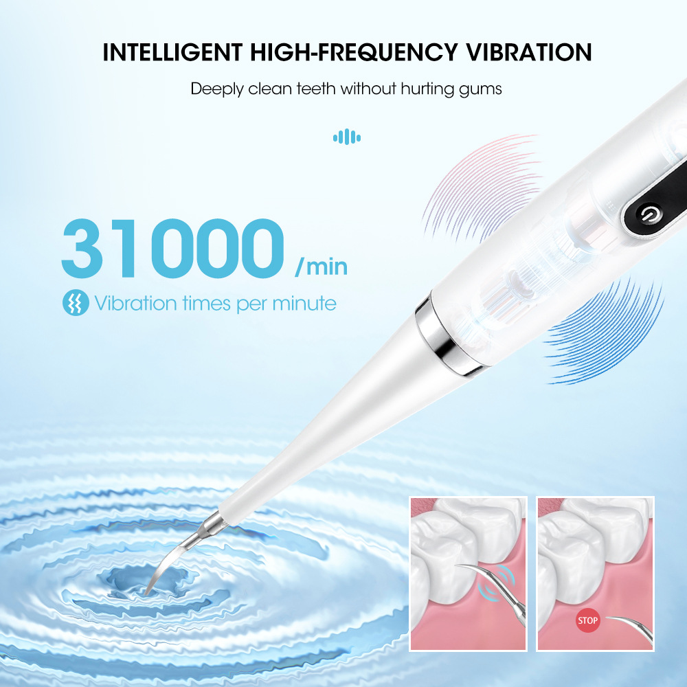Rotating electric toothbrush with 5-level adjustment and soft bristles
