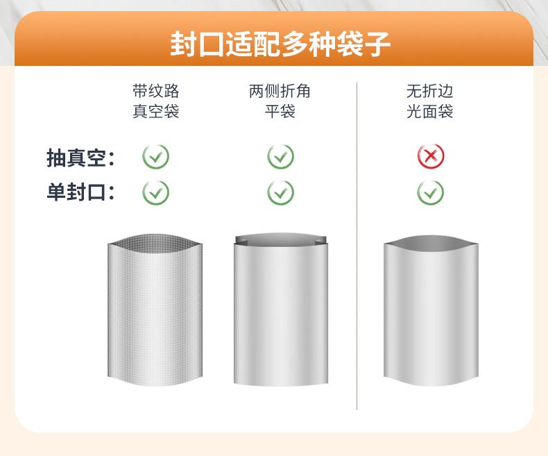 Food Vacuum Sealing Machine Automatic Wet and Dry Use