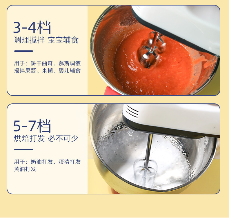 Handheld Electric Egg Beater, Multifunctional