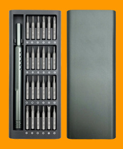25-in-1 Schraubendreher-Set, magnetisch, DIY und Handyreparatur