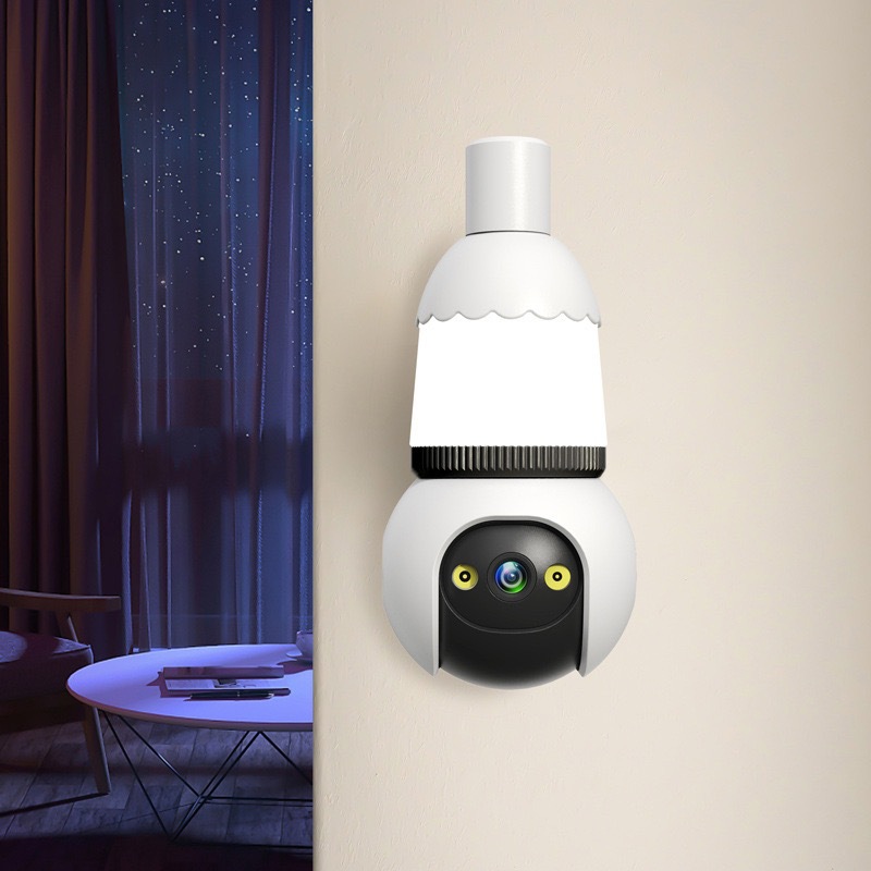Wireless WiFi Surveillance Camera 4K Full Color Night Vision