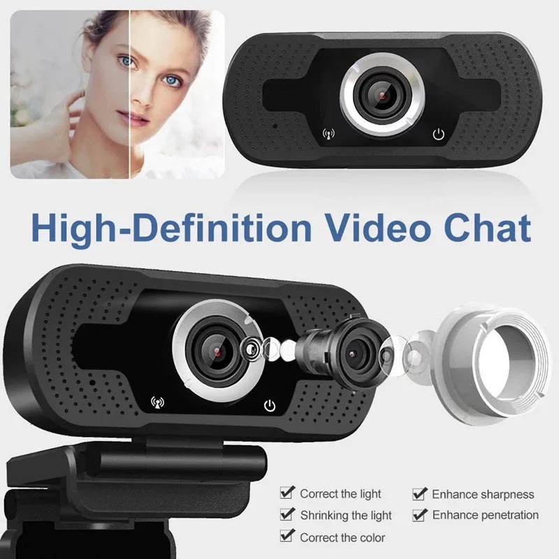 Bilgisayar kamerası 1080P HD USB web kamera