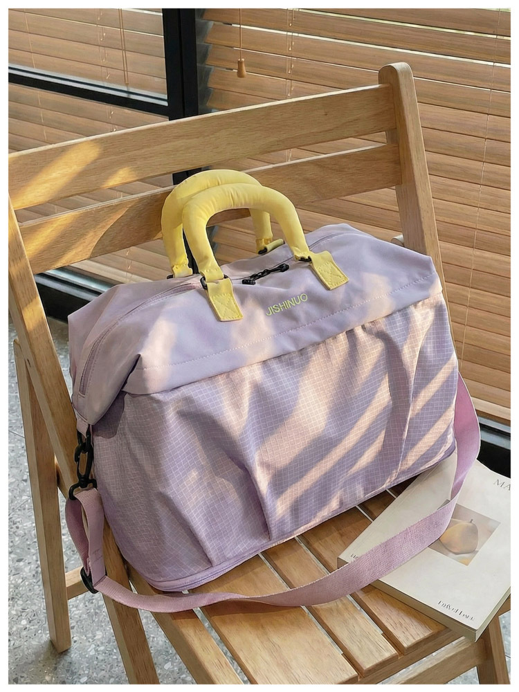 Expandable travel bag, large capacity, lightweight, women's