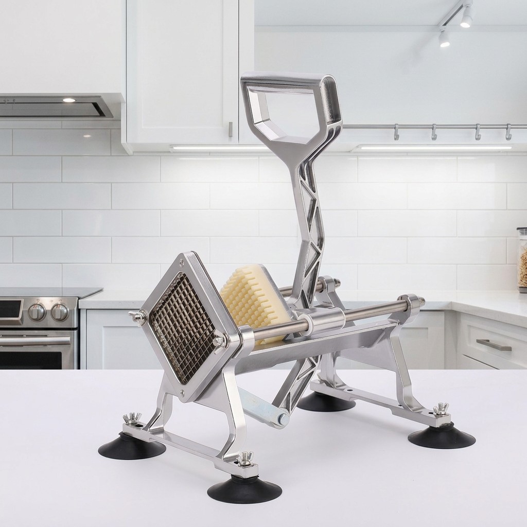Manual potato and vegetable cutter machine, removable