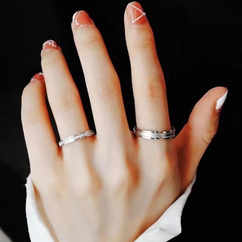 Paar-Ringe, Herren-Damen, personalisiertes Design, Luxusgeschenk