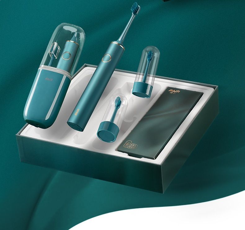 Beier G1 elektrikli diş fırçası, akıllı ultrasonik, çift seti
