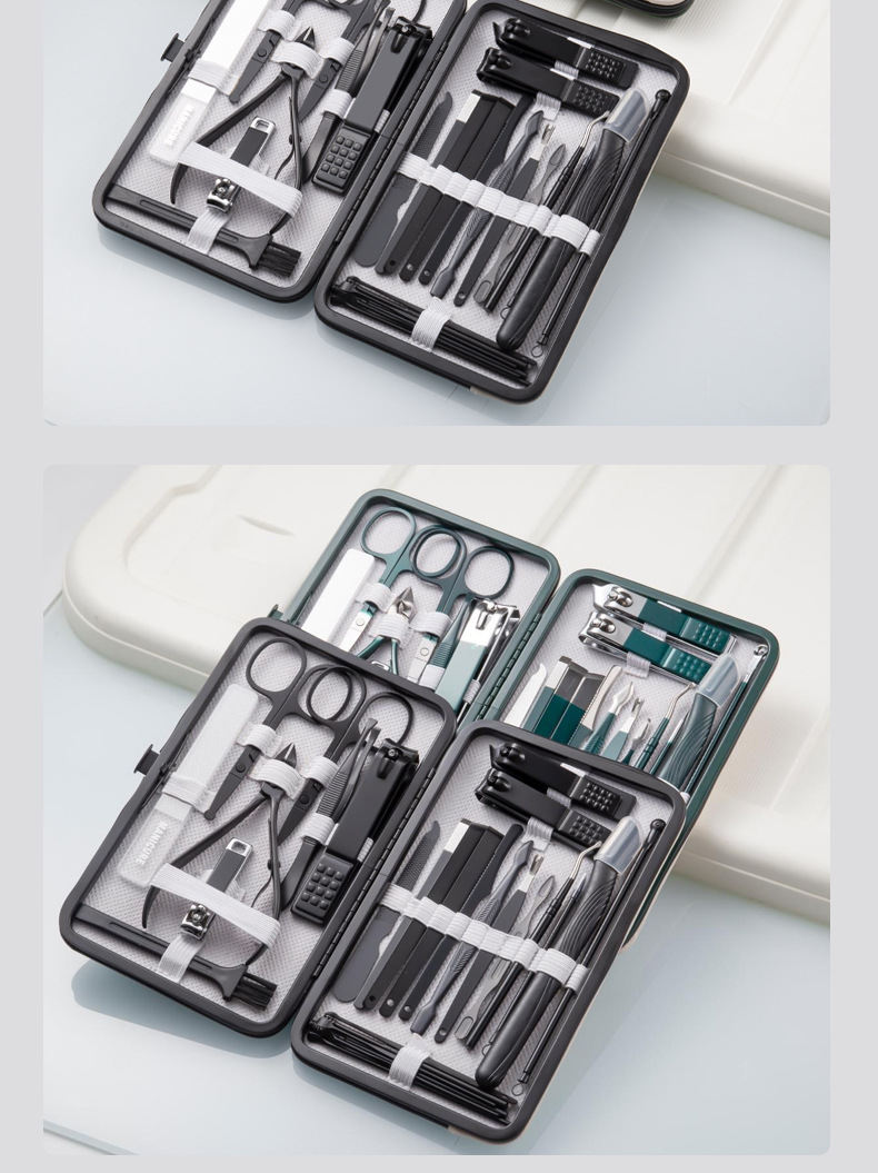 28-teiliges Edelstahl-Maniküre-Set