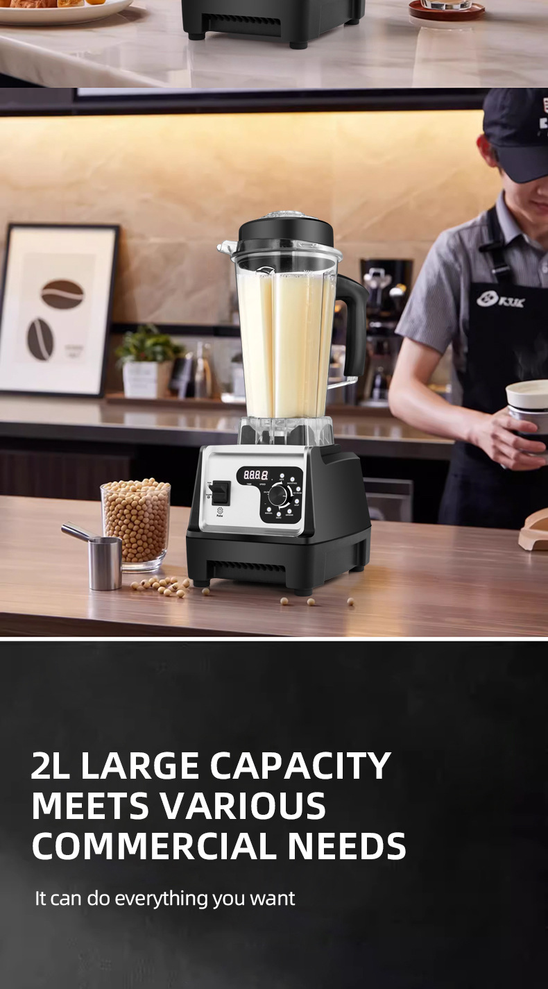 Yüksek güçlü ev blender buz kırıcı ve meyve sıkacağı
