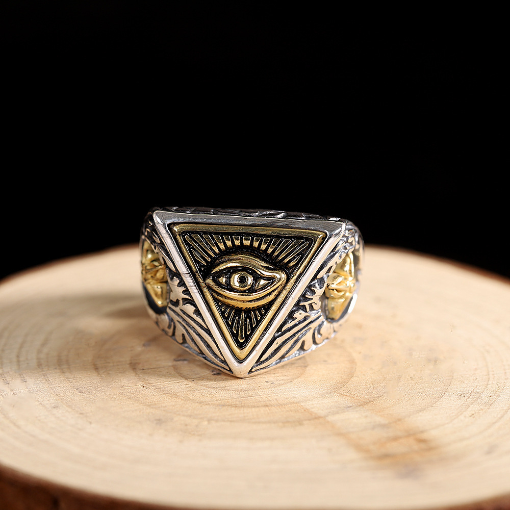 Silberring s925, Auge Gottes, Herren und Damen
