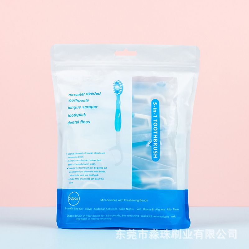 Travel toothbrush set mini portable